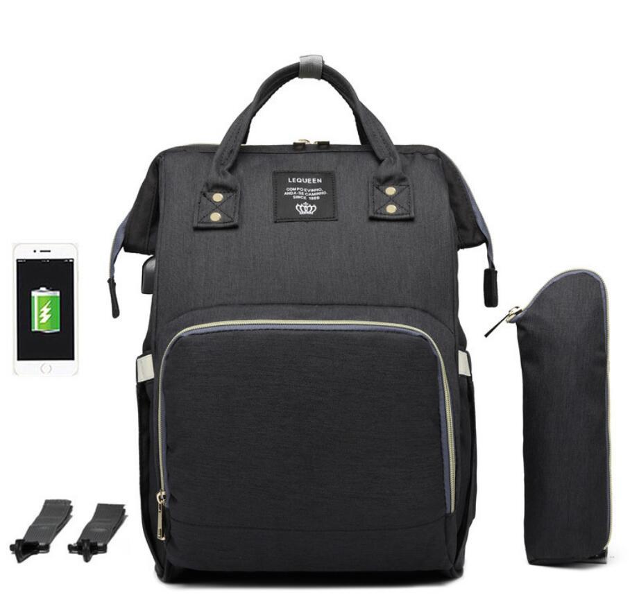 Große Kapazität Windel Tasche Mummy Pflege Windel Rucksäcke Reise Baby
