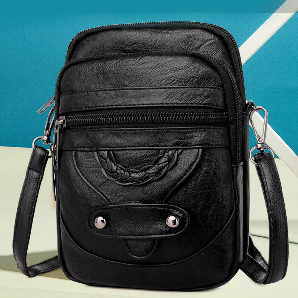Kleine Handy Geldbörse Brieftasche Umhängetasche Fall Cross-Body-Beutel Handtasche Frauen
