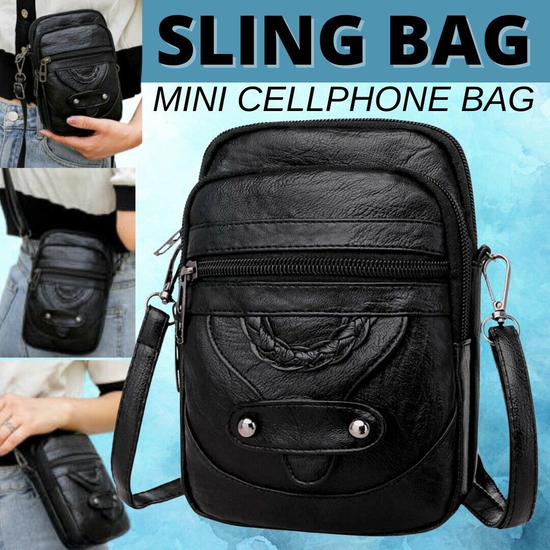 Kleine Handy Geldbörse Brieftasche Umhängetasche Fall Cross-Body-Beutel Handtasche Frauen