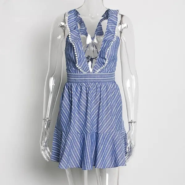 Sommerkleider Mini Partykleid