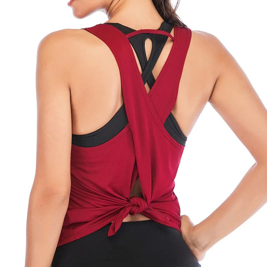 Yoga-Weste, Sport-Tanktop