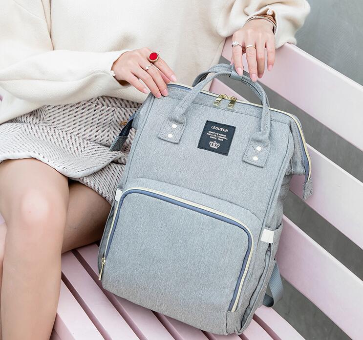 Große Kapazität Windel Tasche Mummy Pflege Windel Rucksäcke Reise Baby