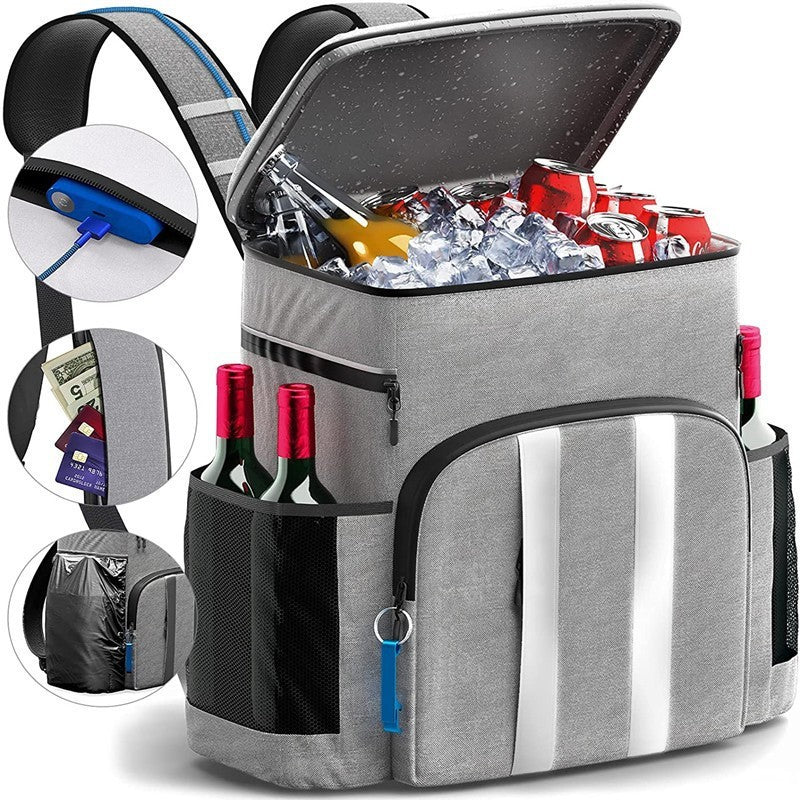 Kühlrucksack mit großer Kapazität und Picknick-Isolierung