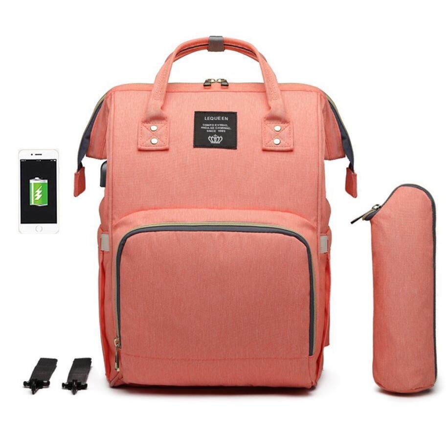 Große Kapazität Windel Tasche Mummy Pflege Windel Rucksäcke Reise Baby