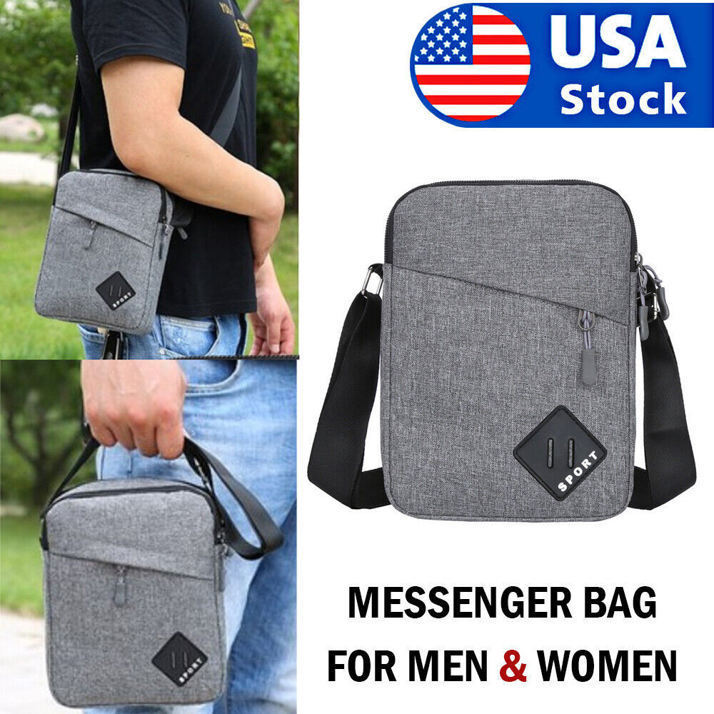 Männer Frauen Messenger Bag Brust Fanny Packs Cross Body Reise Schulter Rucksack US