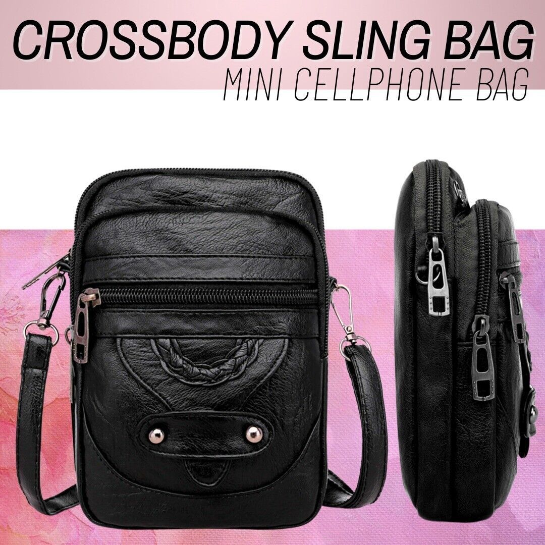 Kleine Handy Geldbörse Brieftasche Umhängetasche Fall Cross-Body-Beutel Handtasche Frauen