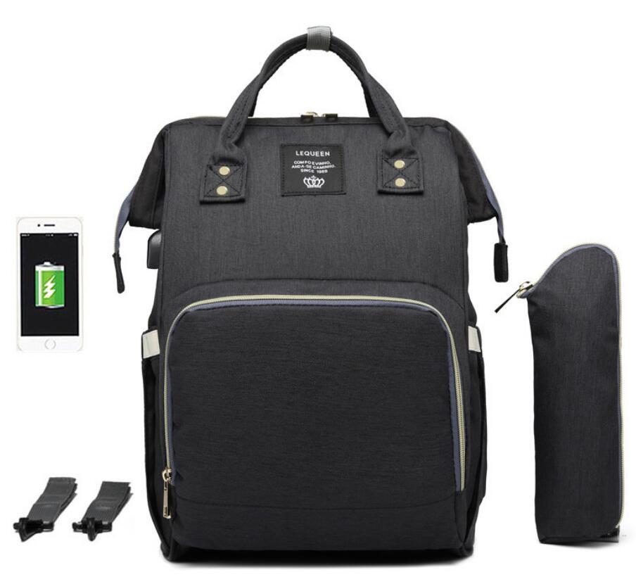 Große Kapazität Windel Tasche Mummy Pflege Windel Rucksäcke Reise Baby