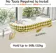 Mewoofun Cat Hammock One-Step Sliding Clamping Slot Adjustment Cat Window Hammock with Removable Covers 15kg Pet Accessories
