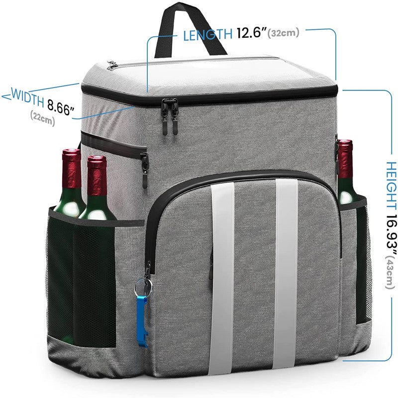 Kühlrucksack mit großer Kapazität und Picknick-Isolierung