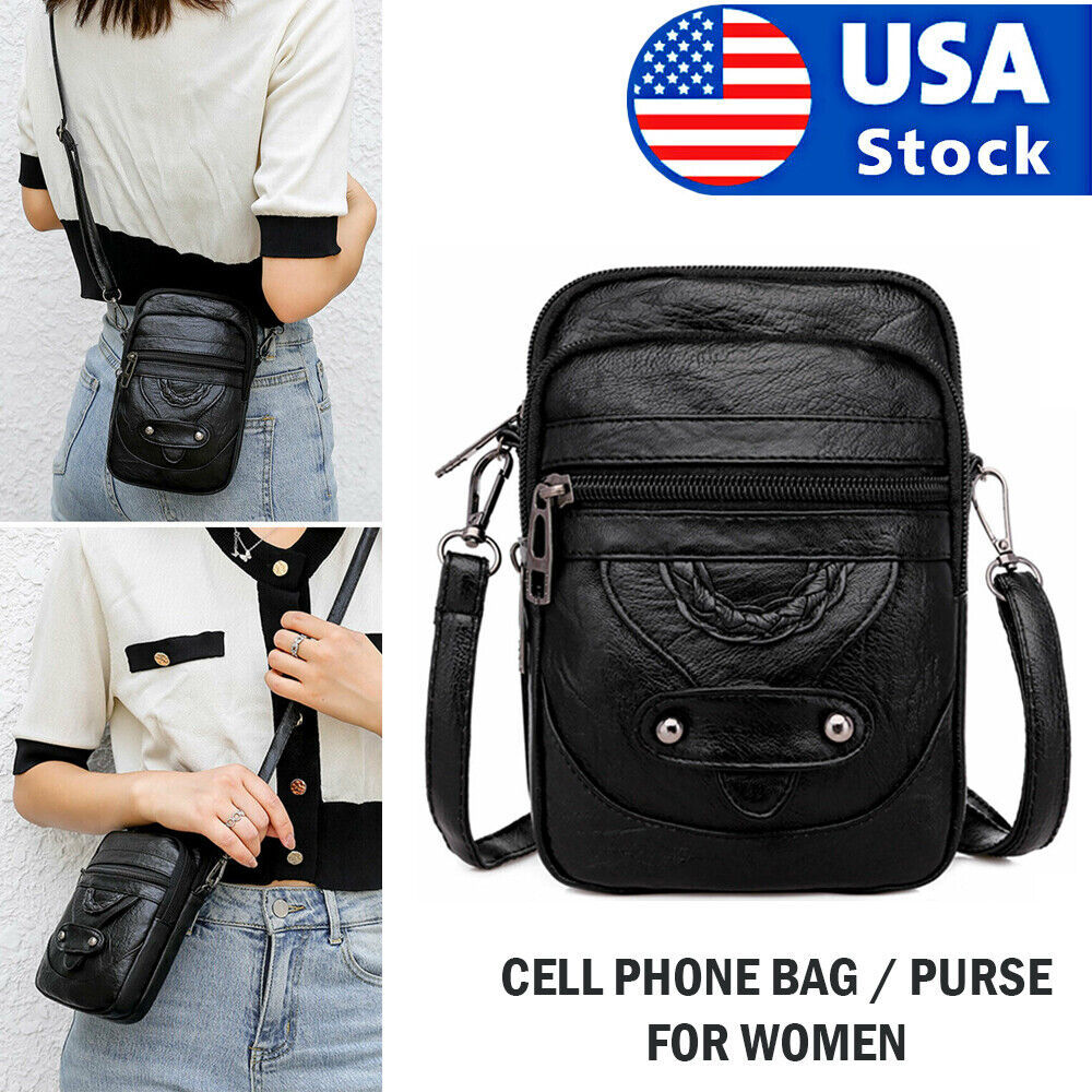 Kleine Handy Geldbörse Brieftasche Umhängetasche Fall Cross-Body-Beutel Handtasche Frauen