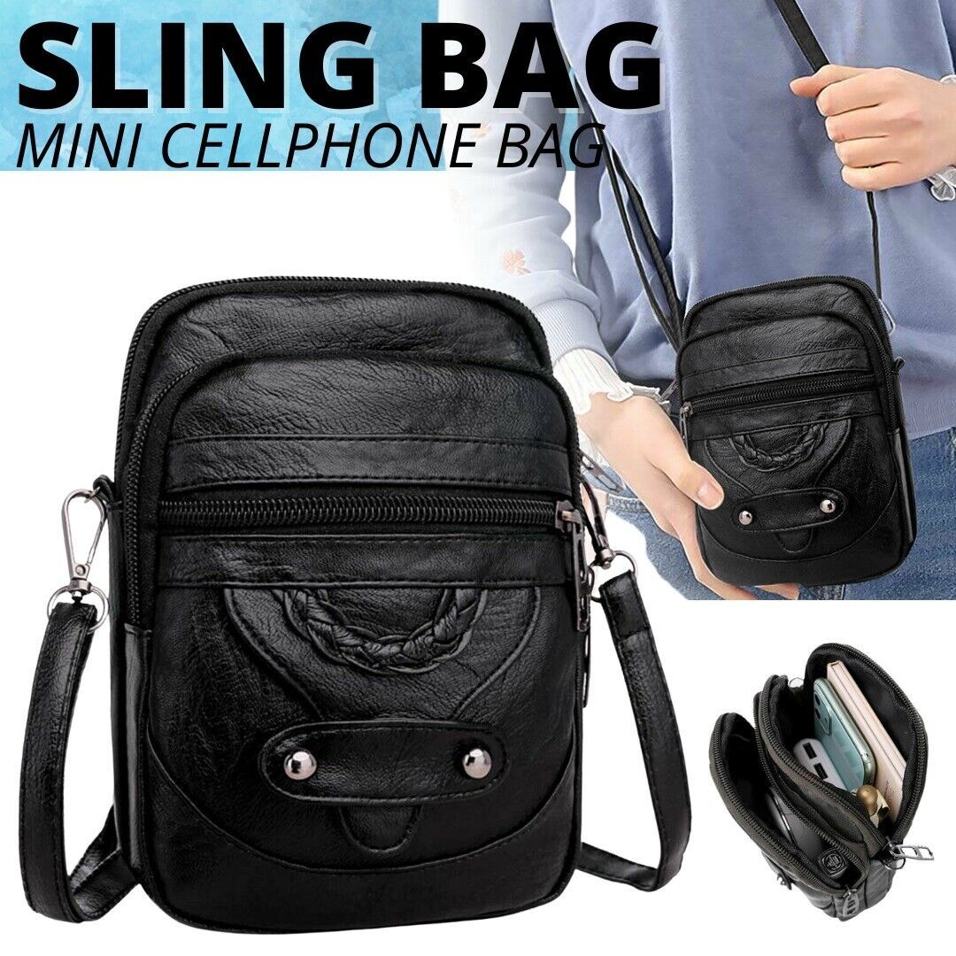 Kleine Handy Geldbörse Brieftasche Umhängetasche Fall Cross-Body-Beutel Handtasche Frauen