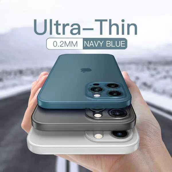 Matte Ultra Thin Shockproof Phone Case