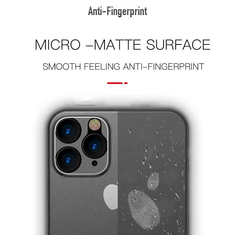 Matte Ultra Thin Shockproof Phone Case